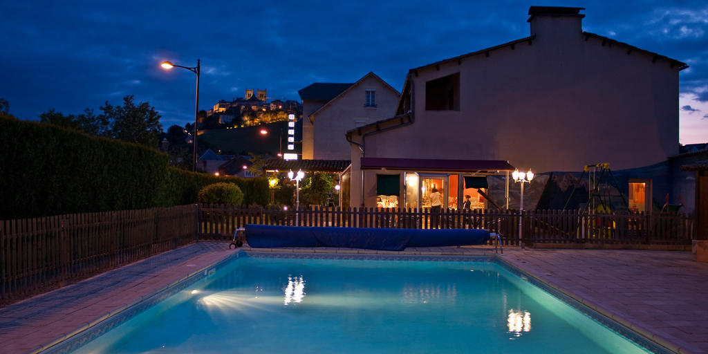 Les Messageries Hotel Saint-Flour  Bagian luar foto