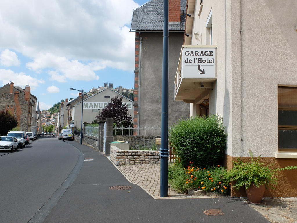 Les Messageries Hotel Saint-Flour  Bagian luar foto