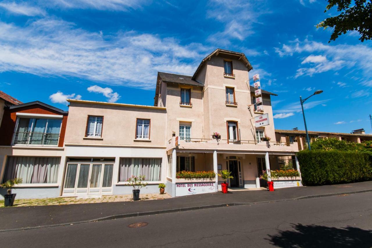 Les Messageries Hotel Saint-Flour  Bagian luar foto